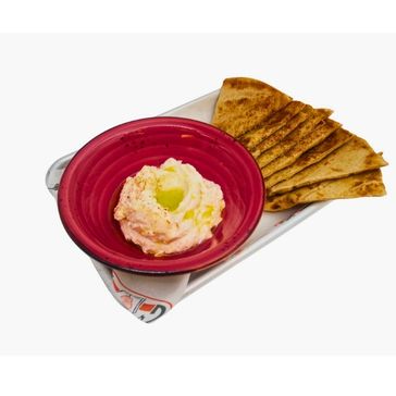 Cheese Sauce with pita